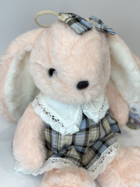 Мягкая игрушка заяц розовый 45 см F0015 фото