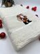 Подарочный новогодний набор банных полотенец Санта махра F0409 фото 3