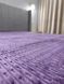 Двухсторонний плед на овчине 3D 200x220 см сиреневый F0316 фото 1