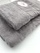 Полотенце для лица махровое Волны 100х50 см серый F0425 фото 6