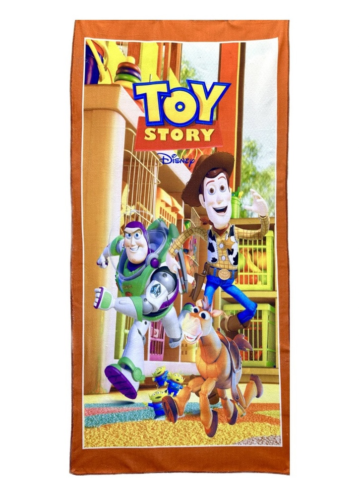 Пляжний банний дитячий рушник Toy Story 140х70 см мікрофібра F0286 фото